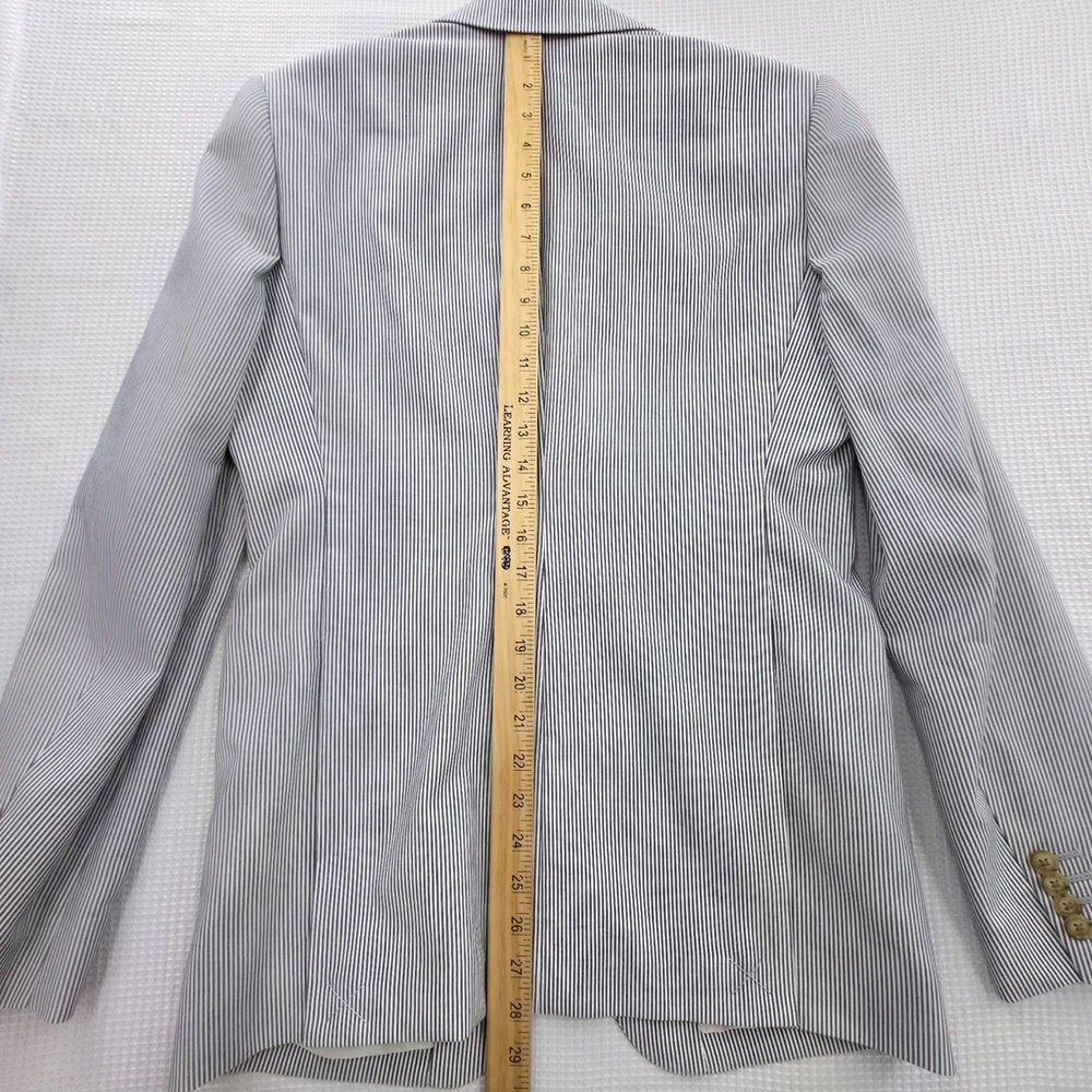 Quiet Luxury Jack Spade Seersucker Benton Suit Jacket Men’s 36 Stripe NWT $698 - Picture 15 of 16